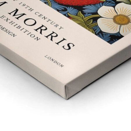 Πινακας σε καμβά WILLIAM MORRIS - STRAWBERRY - William Morris Sticky 1