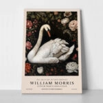 Πινακας σε καμβά WILLIAM MORRIS - SWAN