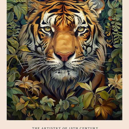 Πινακας σε καμβά WILLIAM MORRIS - TIGER - William Morris Sticky 5