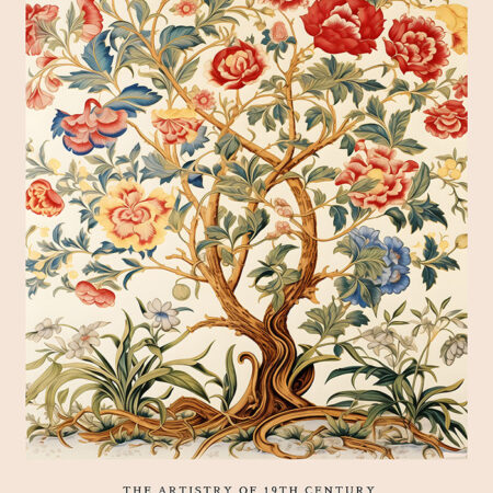 Πινακας σε καμβά WILLIAM MORRIS - TREE OF LIFE 1 - William Morris Sticky 5