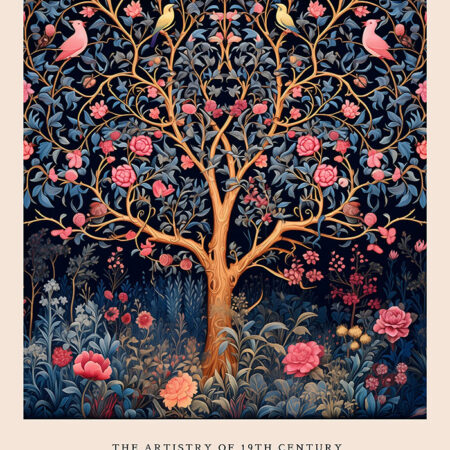 Πινακας σε καμβά WILLIAM MORRIS - TREE OF LIFE 3 - William Morris Sticky 5
