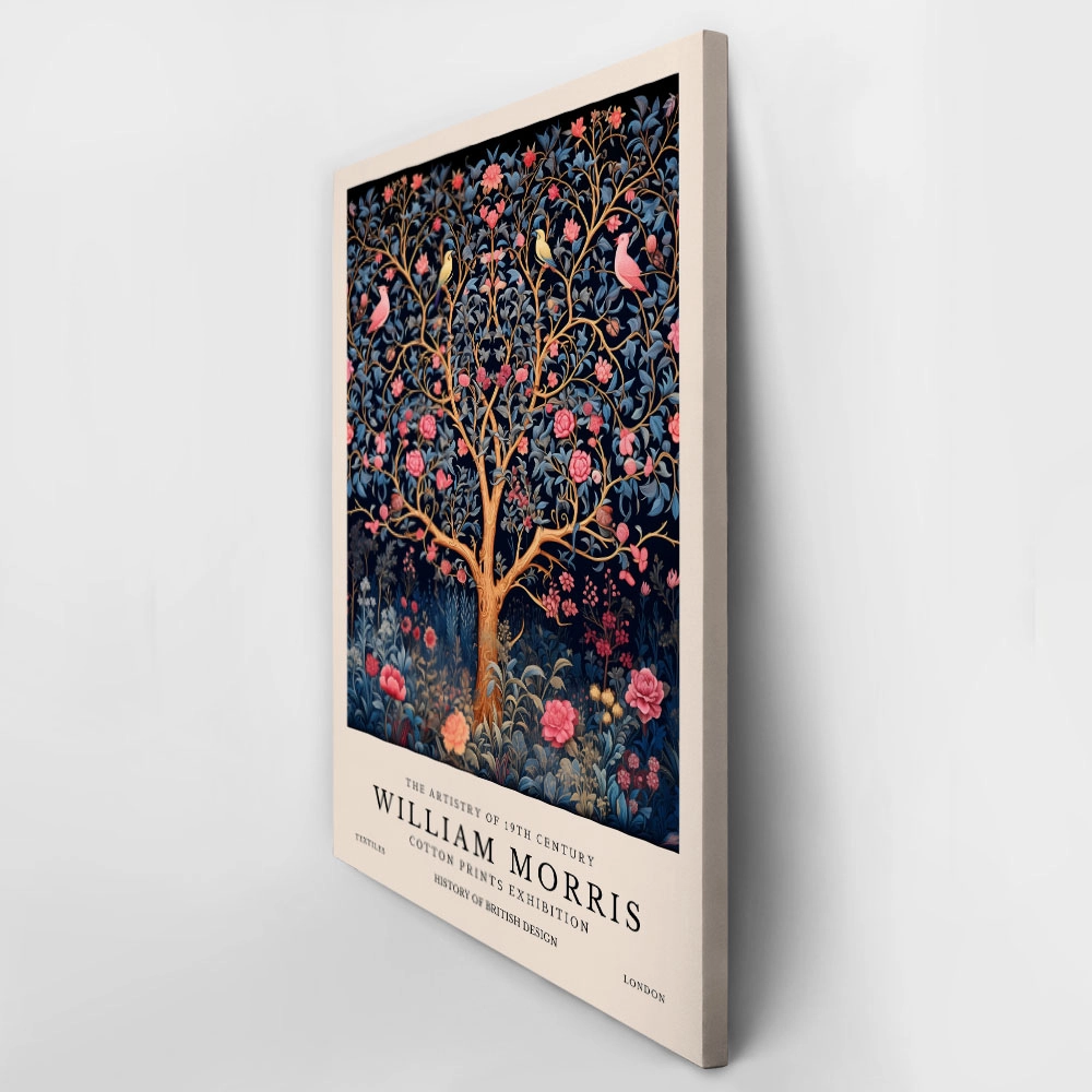 Πινακας σε καμβά WILLIAM MORRIS - TREE OF LIFE 3