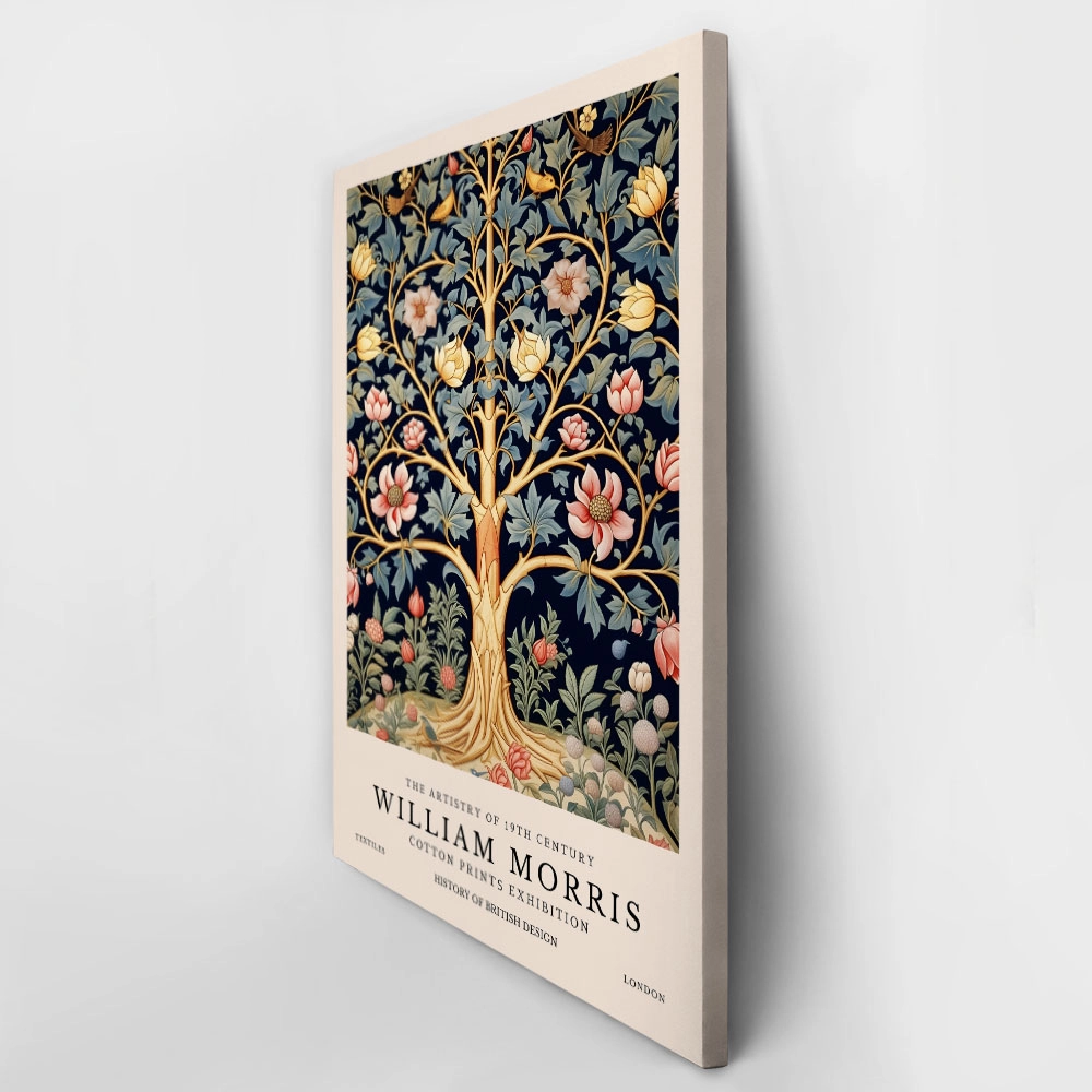 Πινακας σε καμβά WILLIAM MORRIS - TREE OF LIFE 4