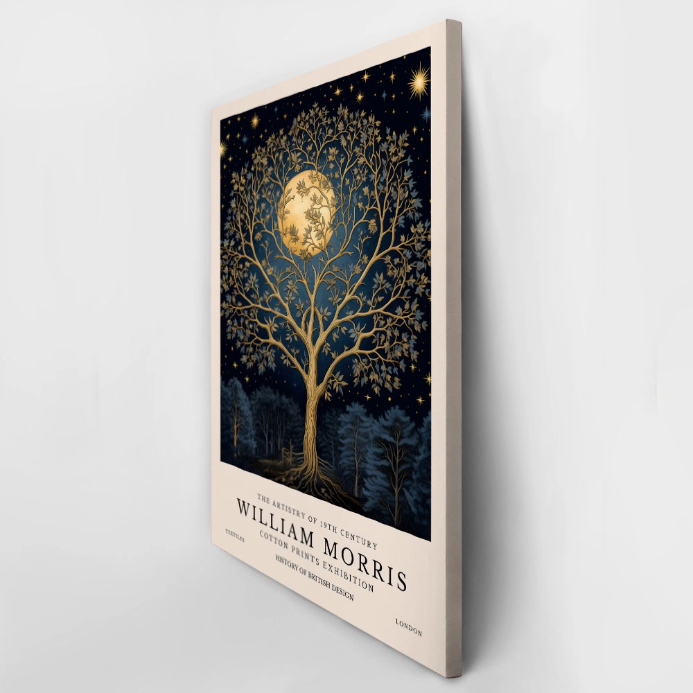 Πινακας σε καμβά WILLIAM MORRIS - TREE OF LIFE 7