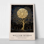 Πινακας σε καμβά WILLIAM MORRIS - TREE