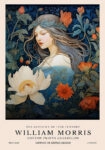 Πινακας σε καμβά WILLIAM MORRIS - WOMAN 2