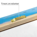 Πινακας σε καμβά ΚΩΝΣΤΑΝΤΙΝΟΣ ΜΑΛΕΑΣ - ΑΚΤΕΣ ΤΟΥ ΦΑΛΗΡΟΥ