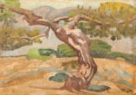 Πινακας σε καμβά ΚΩΝΣΤΑΝΤΙΝΟΣ ΜΑΛΕΑΣ - ΔΕΝΤΡΟ