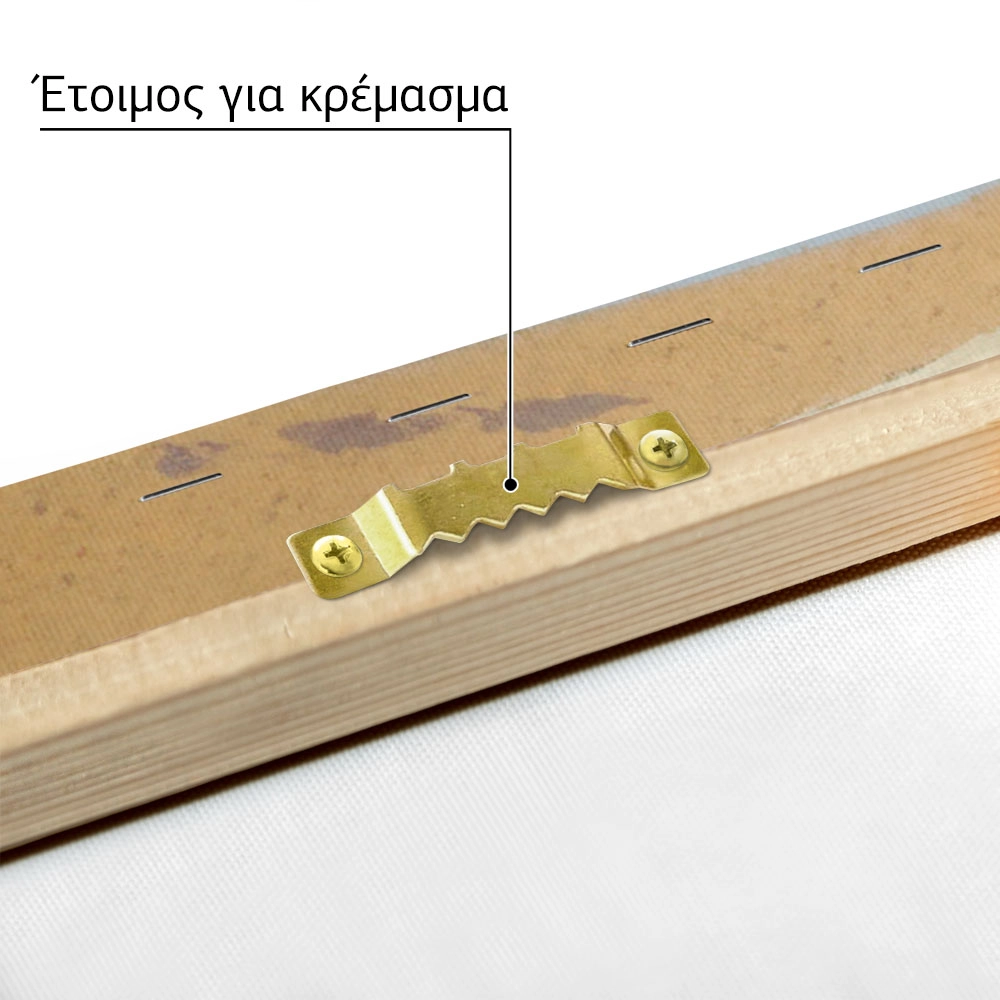 Πίνακας σε καμβά ΚΩΝΣΤΑΝΤΙΝΟΣ ΜΑΛΕΑΣ - ΚΥΚΛΑΔΙΚΟ ΤΟΠΙΟ