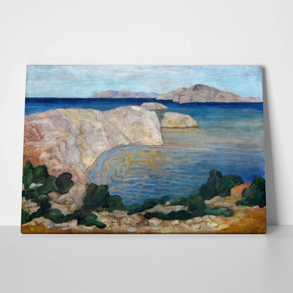 Πινακας σε καμβά ΚΩΝΣΤΑΝΤΙΝΟΣ ΜΑΛΕΑΣ - ΝΑΞΟΣ