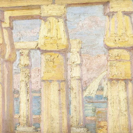 Πινακας σε καμβά ΚΩΝΣΤΑΝΤΙΝΟΣ ΜΑΛΕΑΣ - Ο ΝΑΟΣ ΤΟΥ ΛΟΥΞΟΡ - Κωνσταντίνος Μαλέας Sticky 5
