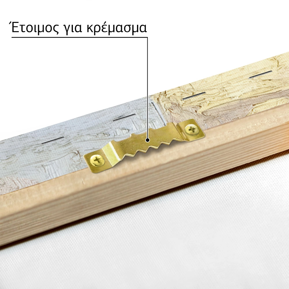 Πινακας σε καμβά ΚΩΝΣΤΑΝΤΙΝΟΣ ΜΑΛΕΑΣ - Ο ΝΑΟΣ ΤΟΥ ΛΟΥΞΟΡ