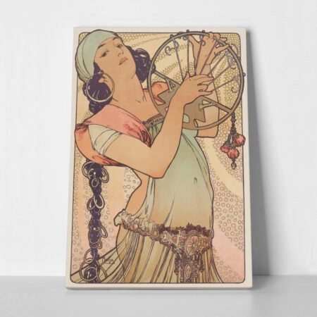 Πινακας σε καμβά ALPHONSE MUCHA - SALOME