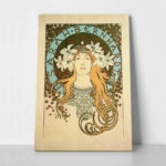 Πινακας σε καμβά ALPHONSE MUCHA - SARAH BERNHARDT 1896