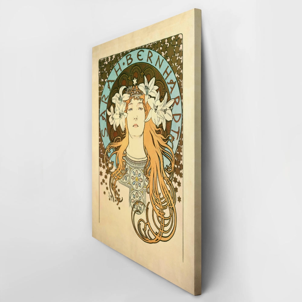 Πινακας σε καμβά ALPHONSE MUCHA - SARAH BERNHARDT 1896