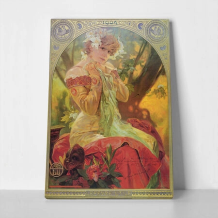 Πινακας σε καμβά ALPHONSE MUCHA - SARAH BERNHARDT
