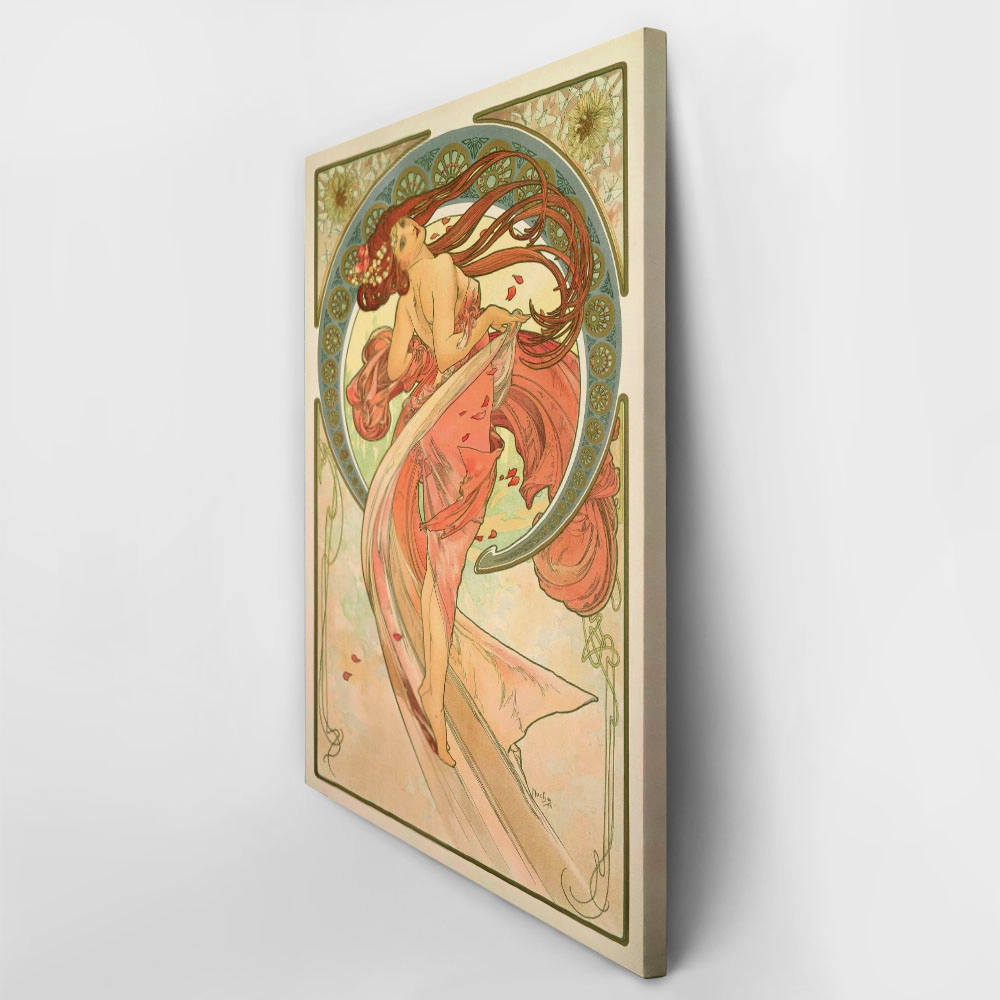 Πινακας σε καμβά ALPHONSE MUCHA - THE ARTS DANCE