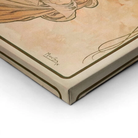 Πινακας σε καμβά ALPHONSE MUCHA - THE ARTS PAINTING - Alphonse Mucha Sticky 1