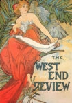 Πινακας σε καμβά ALPHONSE MUCHA - THE WEST END REVIEW