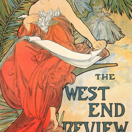 Πινακας σε καμβά ALPHONSE MUCHA - THE WEST END REVIEW - Alphonse Mucha Sticky 5