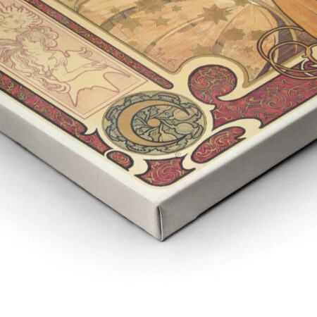 Πινακας σε καμβά ALPHONSE MUCHA - ZODIAC - Alphonse Mucha Sticky 1