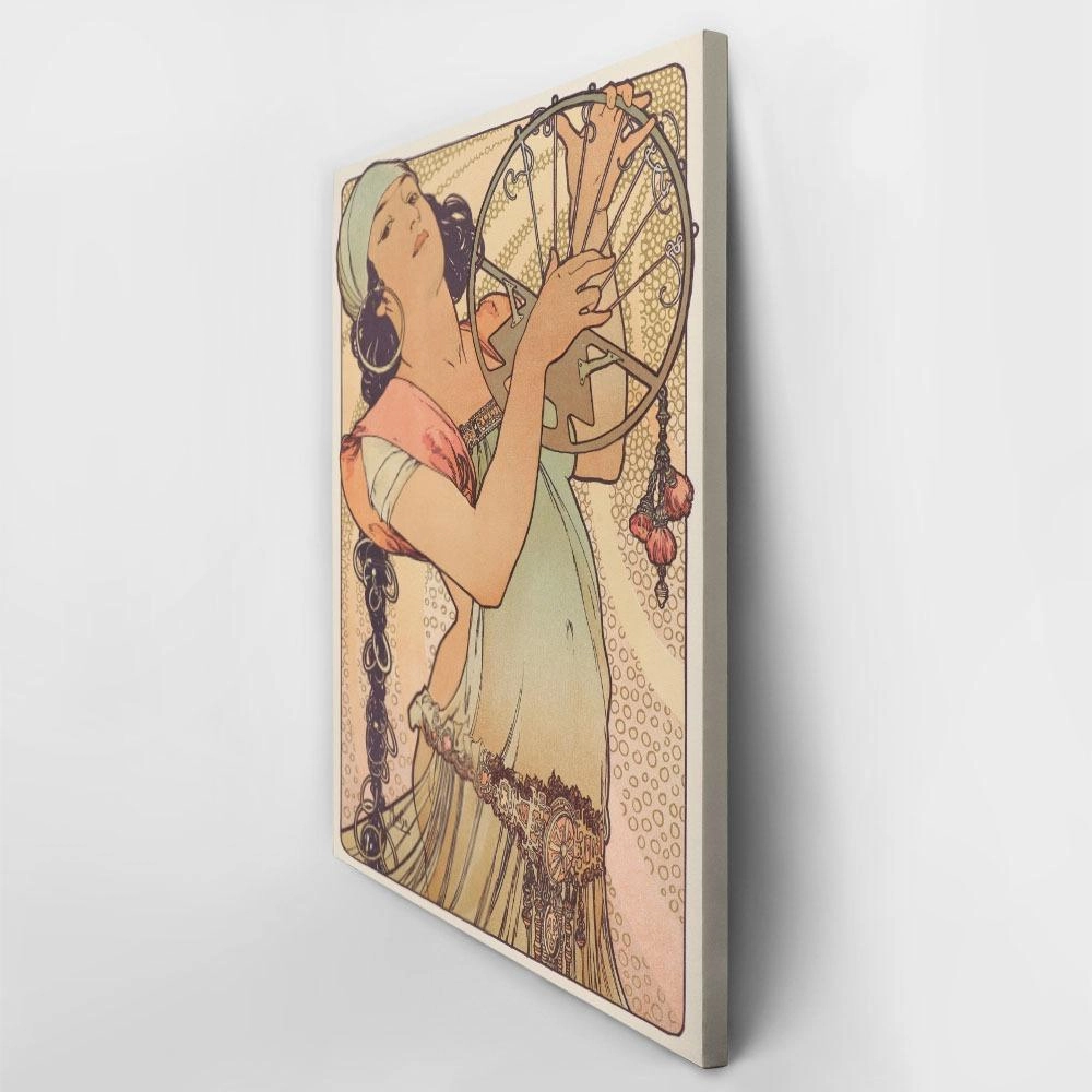 Πινακας σε καμβά ALPHONSE MUCHA - SALOME