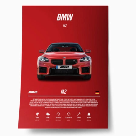 Πόστερ BMW M2 SPECS - Οχηματα - Αυτοκίνητα
