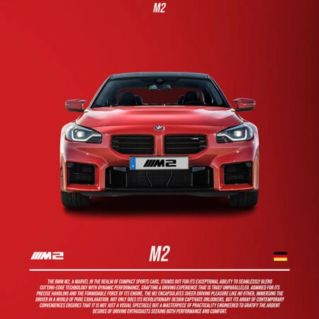 Πόστερ BMW M2 SPECS - Οχηματα - Αυτοκίνητα Sticky 2