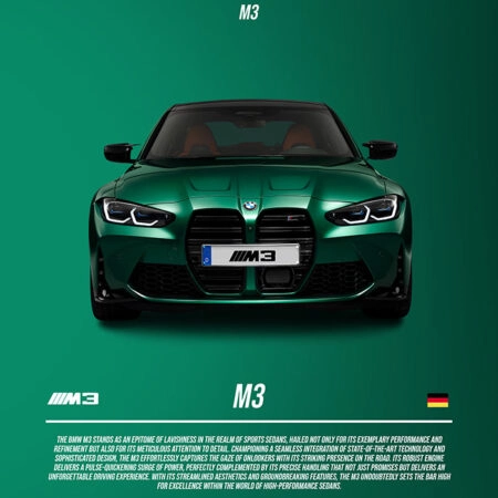 Πόστερ BMW M3 SPECS - Οχηματα - Αυτοκίνητα Sticky 2