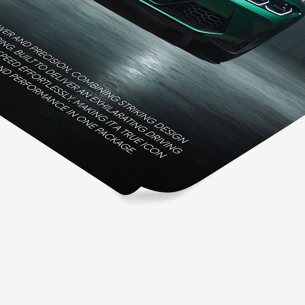 Πόστερ BMW M4 GREEN