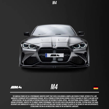 Πόστερ BMW M4 SPECS - Οχηματα - Αυτοκίνητα Sticky 2