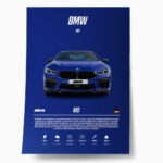 Πόστερ BMW M8 SPECS