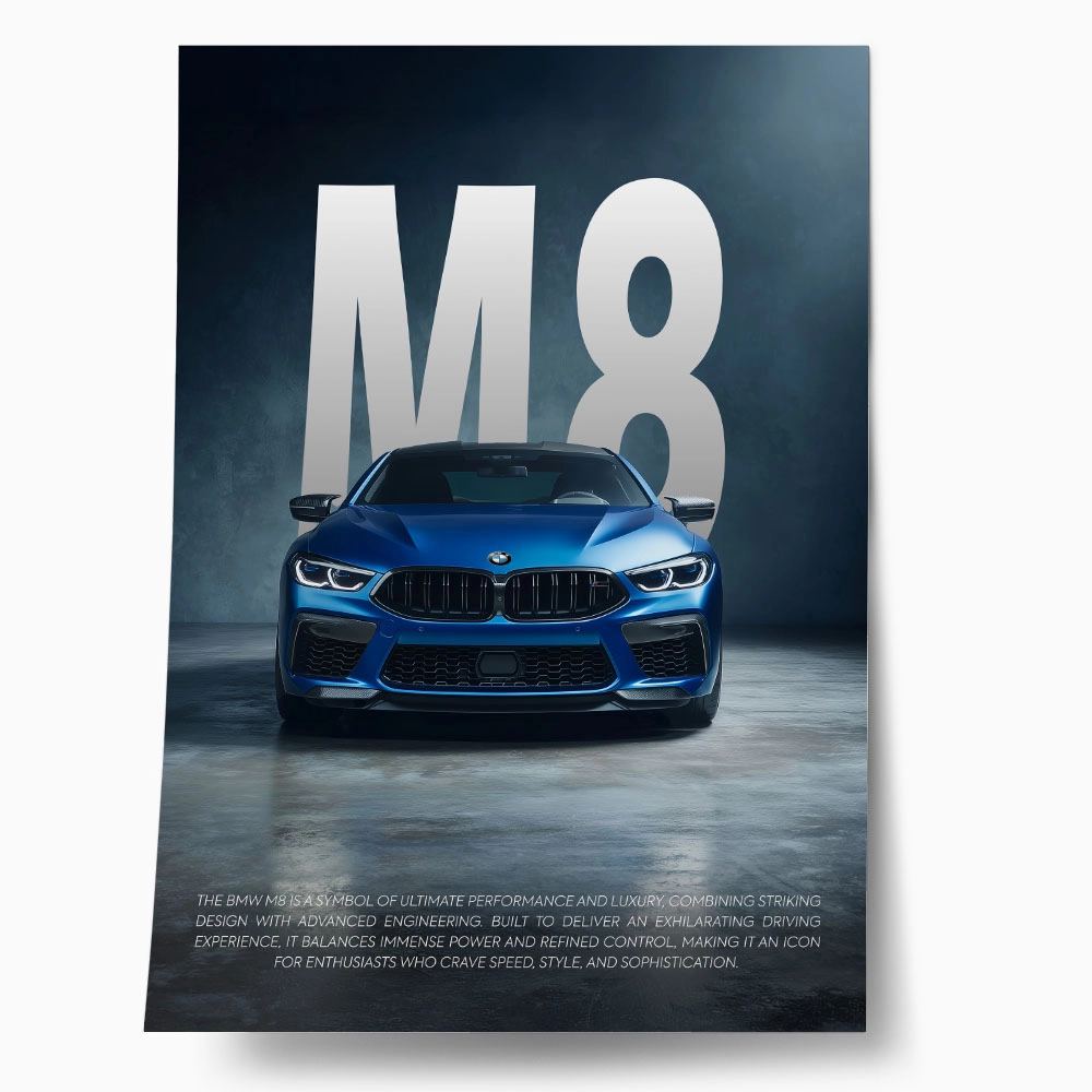 Πόστερ BMW M8