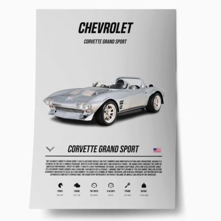 Πόστερ CORVETTE GRAND SPORT - Οχηματα - Αυτοκίνητα