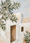 Πινακας σε καμβά CYCLADES OLIVE TREE