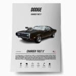 Πόστερ DODGE CHARGER FAST X