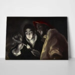 Πινακας σε καμβά EL GRECO - AN ALLEGORY