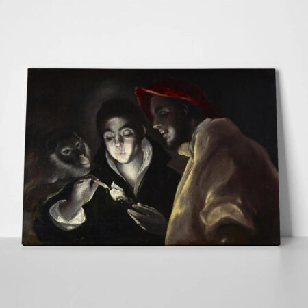Πινακας σε καμβά EL GRECO - AN ALLEGORY