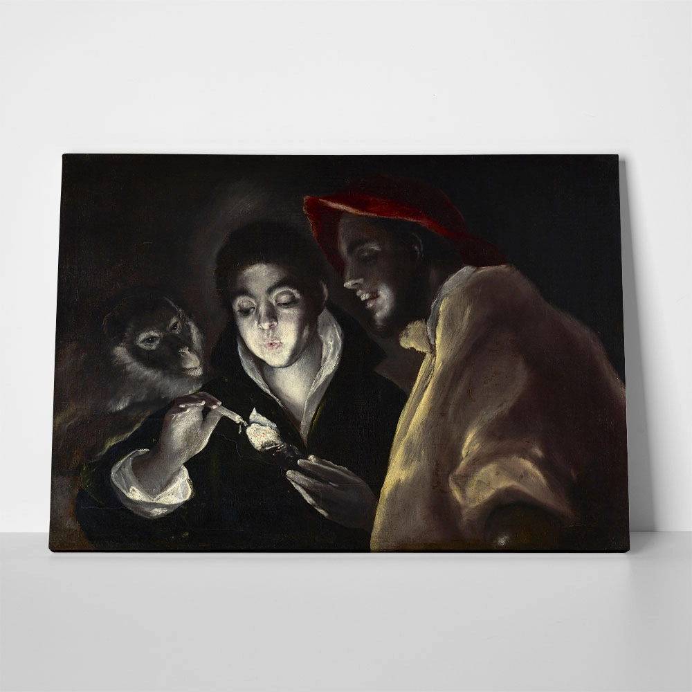 Πινακας σε καμβά EL GRECO - AN ALLEGORY