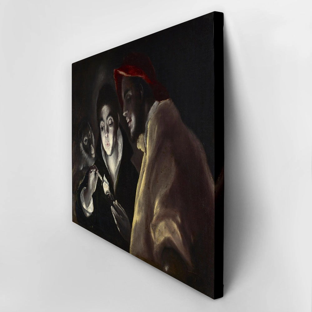 Πινακας σε καμβά EL GRECO - AN ALLEGORY