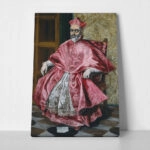 Πινακας σε καμβά EL GRECO - CARDINAL FERNANDO NIÑO DE GUEVARA