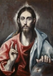 Πινακας σε καμβά EL GRECO - CHRIST BLESSING