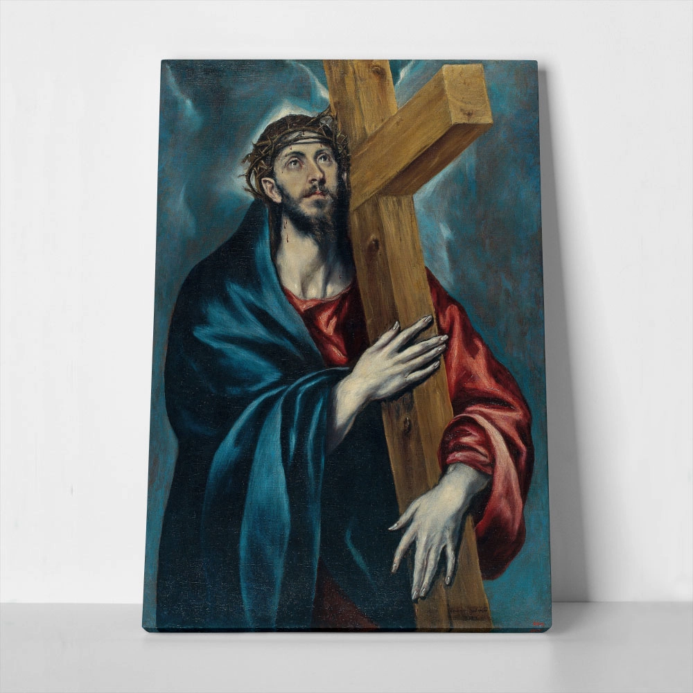Πινακας σε καμβά EL GRECO - CHRIST CARRYING THE CROSS