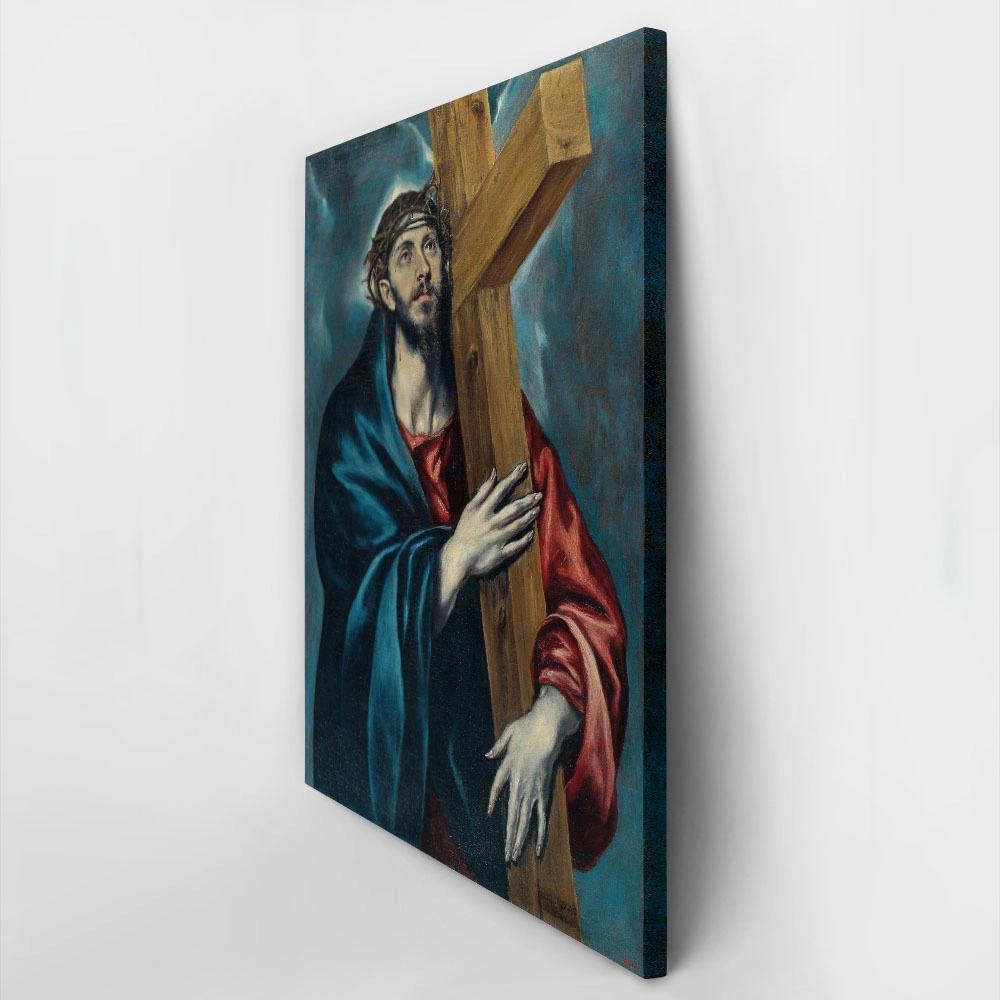 Πινακας σε καμβά EL GRECO - CHRIST CARRYING THE CROSS
