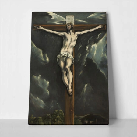 Πινακας σε καμβά EL GRECO - CHRIST ON THE CROSS