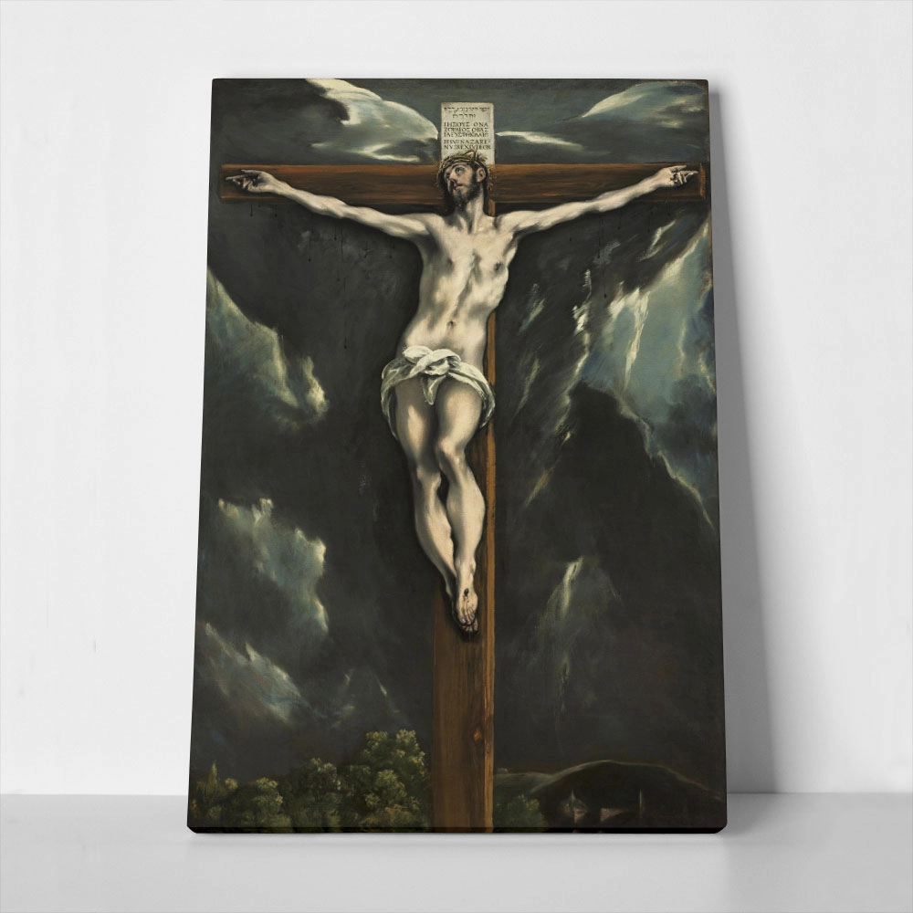 Πινακας σε καμβά EL GRECO - CHRIST ON THE CROSS