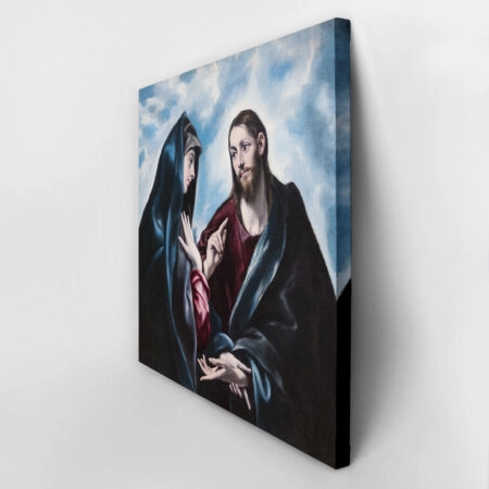 Πίνακας σε καμβά EL GRECO - CHRIST TAKING LEAVE OF HIS MOTHER - El Greco Sticky 2