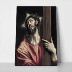Πινακας σε καμβά EL GRECO - CHRIST WITH THE CROSS