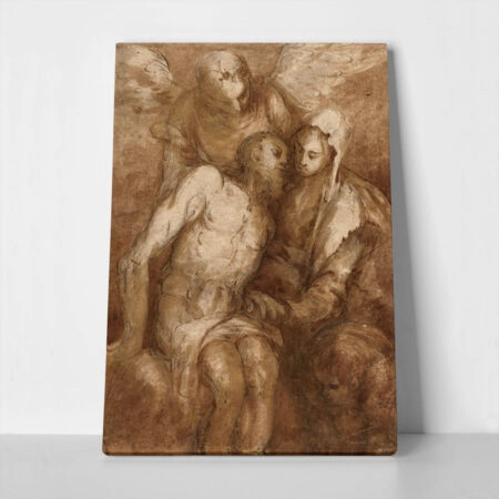 Πινακας σε καμβά EL GRECO - PIETÀ
