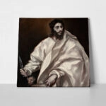 Πίνακας σε καμβά EL GRECO - SAINT BARTHOLOMEW